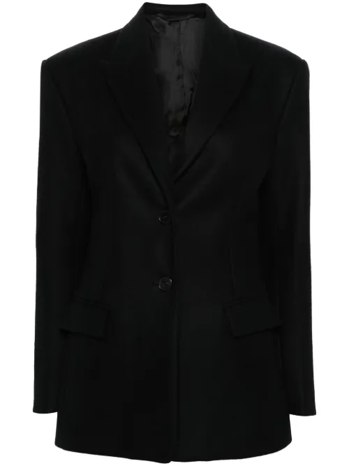 Blazer en laine à simple boutonnage - MODES GARMENTS - Modalova