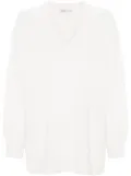 MODES GARMENTS V-neck fine-knit jumper - Neutrals