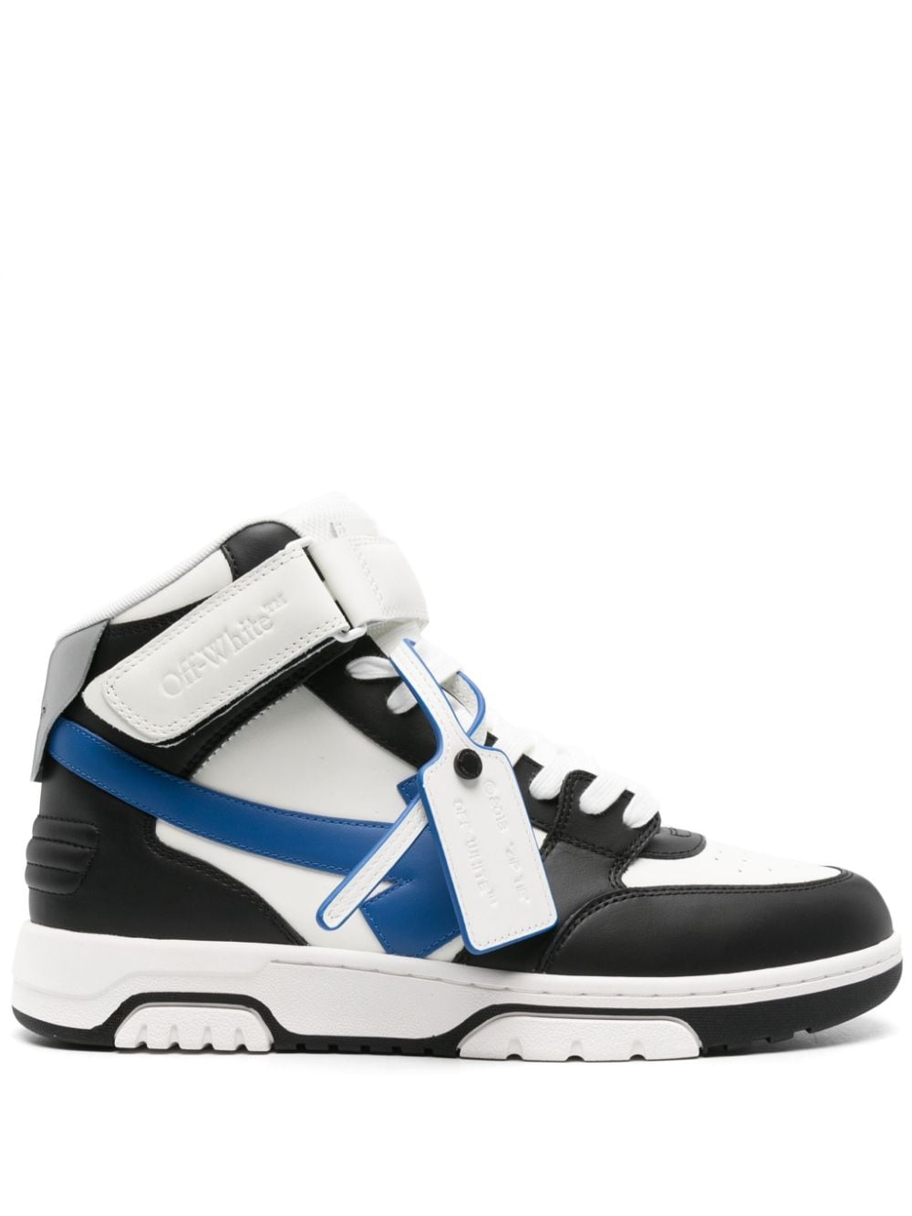 Off-white Out Of Office Leather Sneakers In Multi