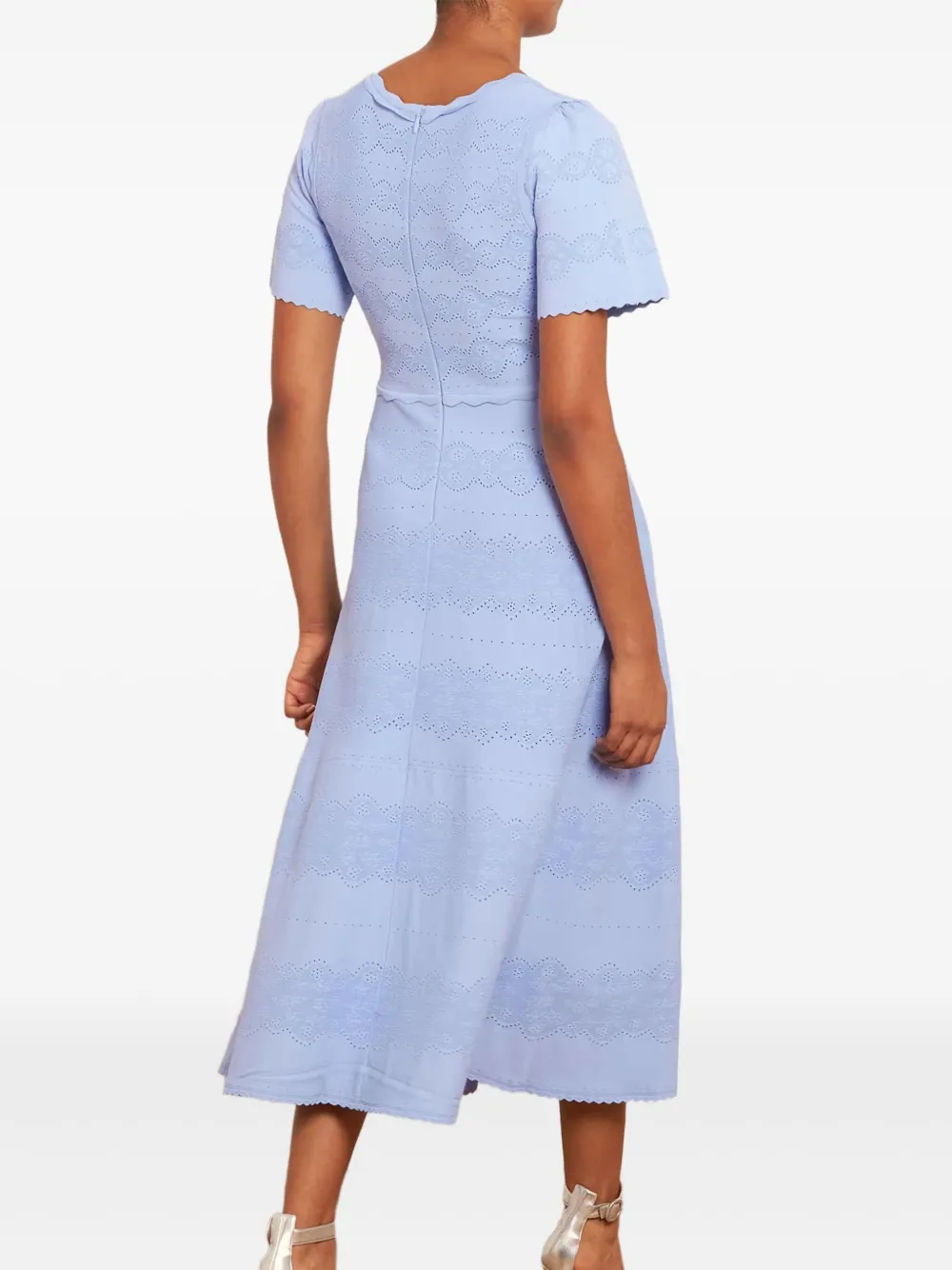 Needle & Thread Jurk van kant - Blauw