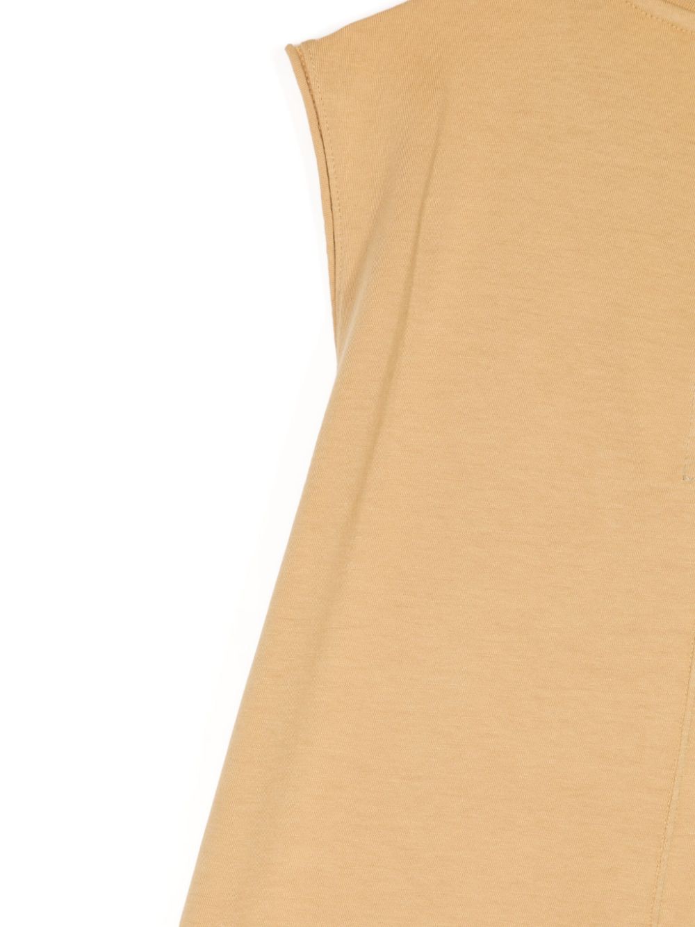 Shop Rick Owens Tarp Cotton Tank Top In Brown