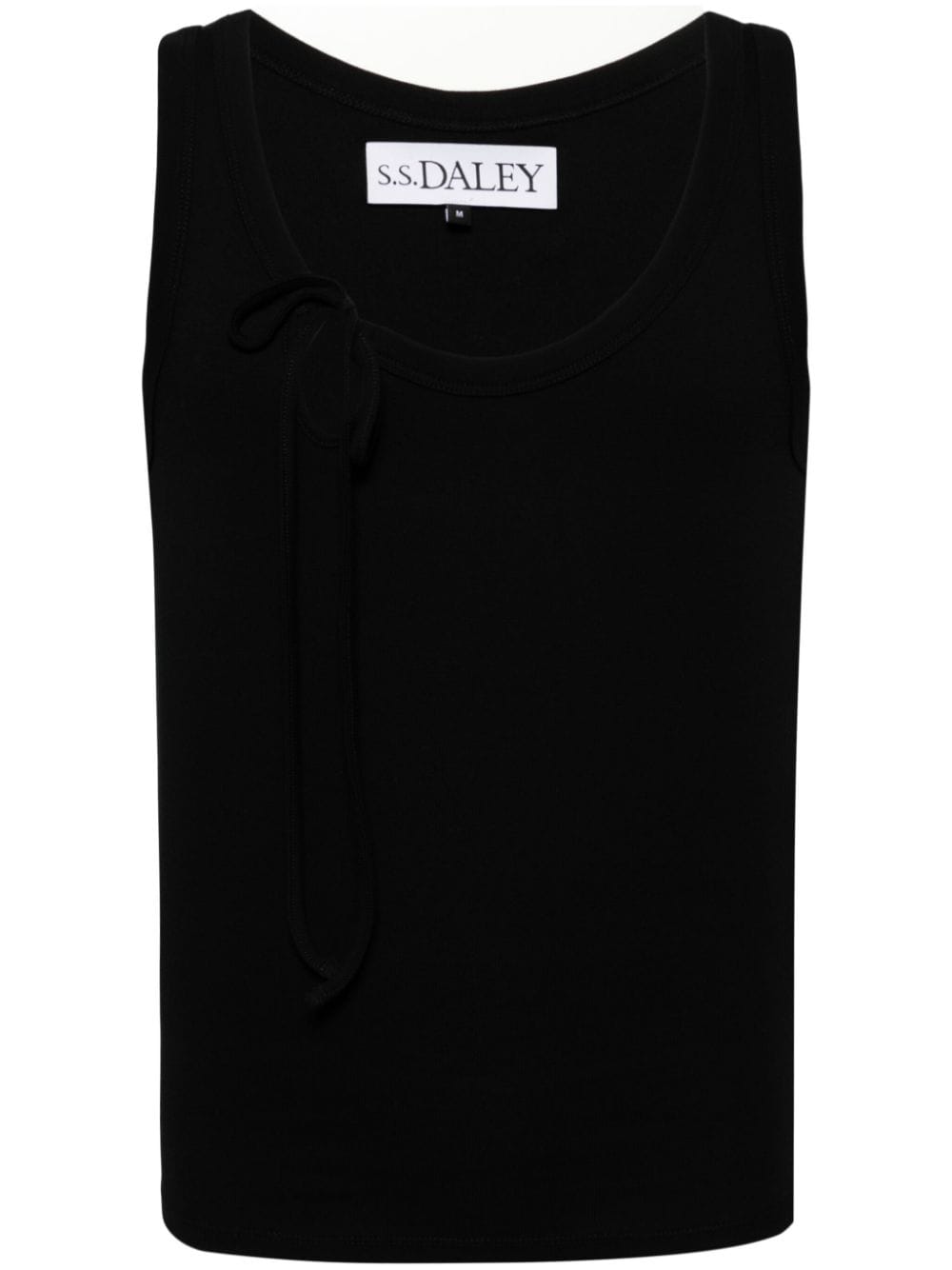 S.s.daley Cochrane Cotton Vest In Black
