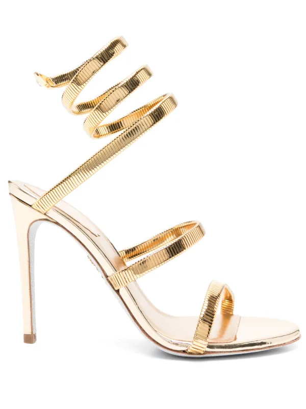 René Caovilla 70mm crystal-embellished Leather Sandals