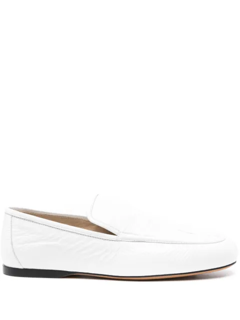 KHAITE Alessia leather loafers