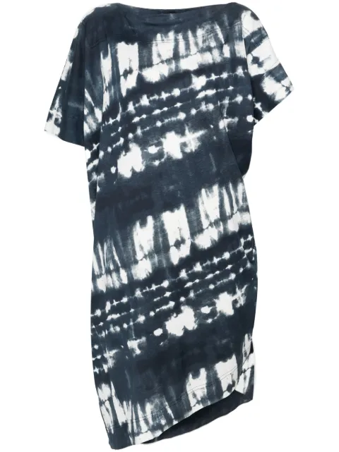 Vivienne Westwood Pre-Owned vestido midi con estampado tie-dye 2020