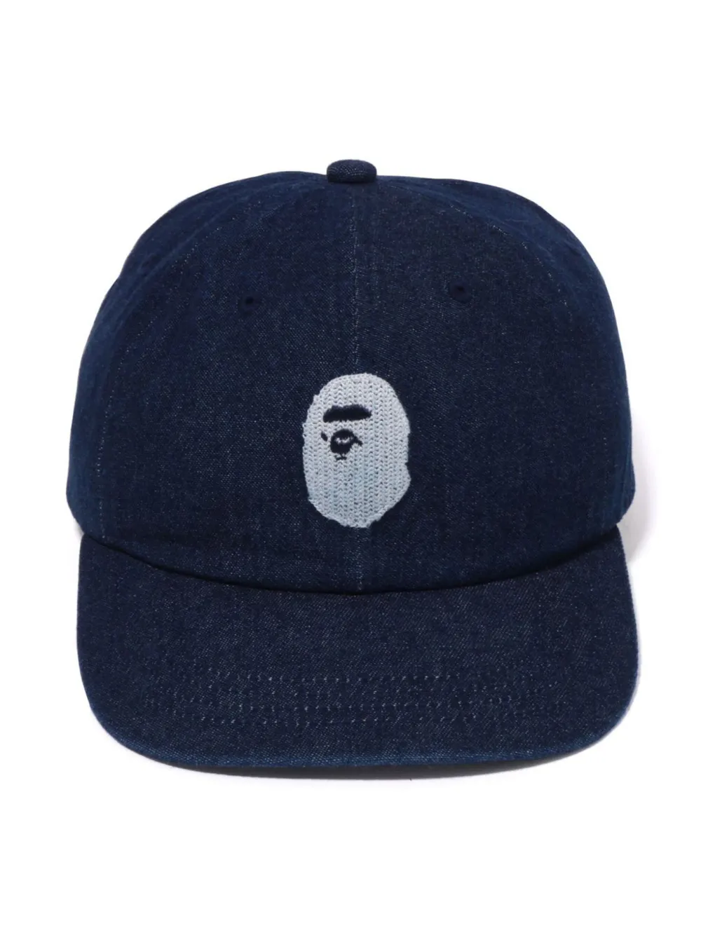 A BATHING APE® logo-charm denim cap set | Image 2