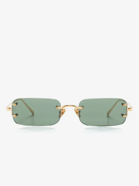 Linda Farrow Taylor rectangle-frame sunglasses