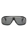 Palm Angels Eyewear Reedley pilot-frame sunglasses - Black