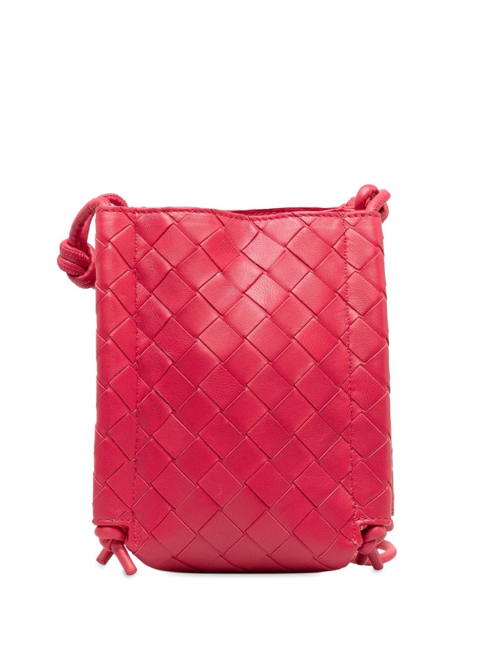 Bottega Veneta Pre-Owned 2000-2023 Bottega Veneta Mini The Knot tas - Roze