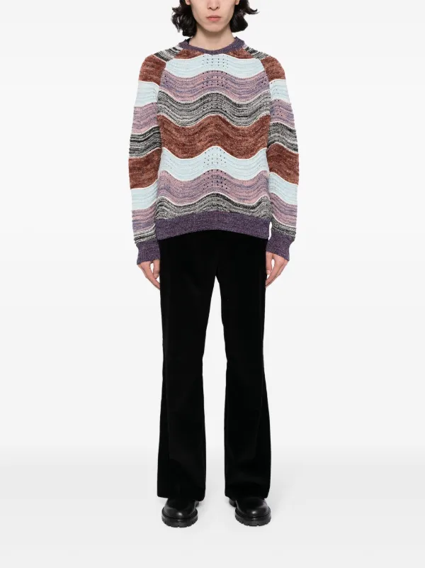 VITELLI peacock-knit Jumper | Brown | FARFETCH
