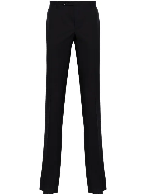 Rota pantalones de vestir ajustados