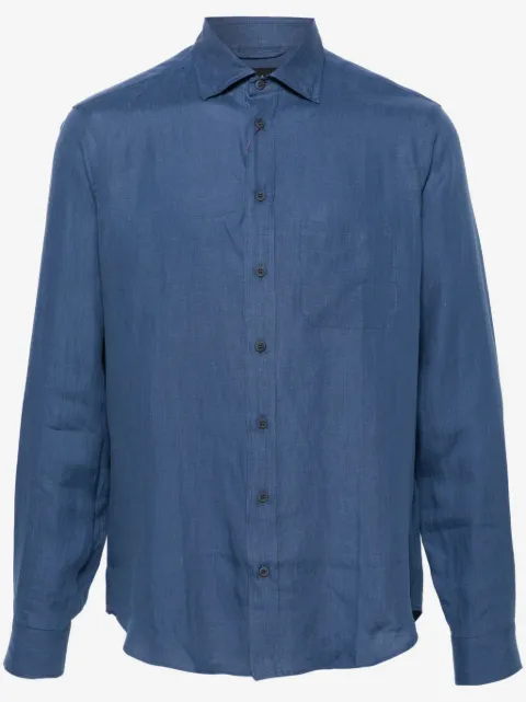 Sease button-up hemp shirt