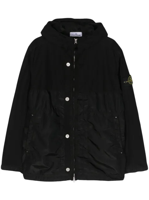 Stone Island Compass-badge hooded jacket