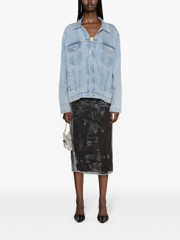 Y/Project Evergreen デニムジャケット | ブルー | FARFETCH JP