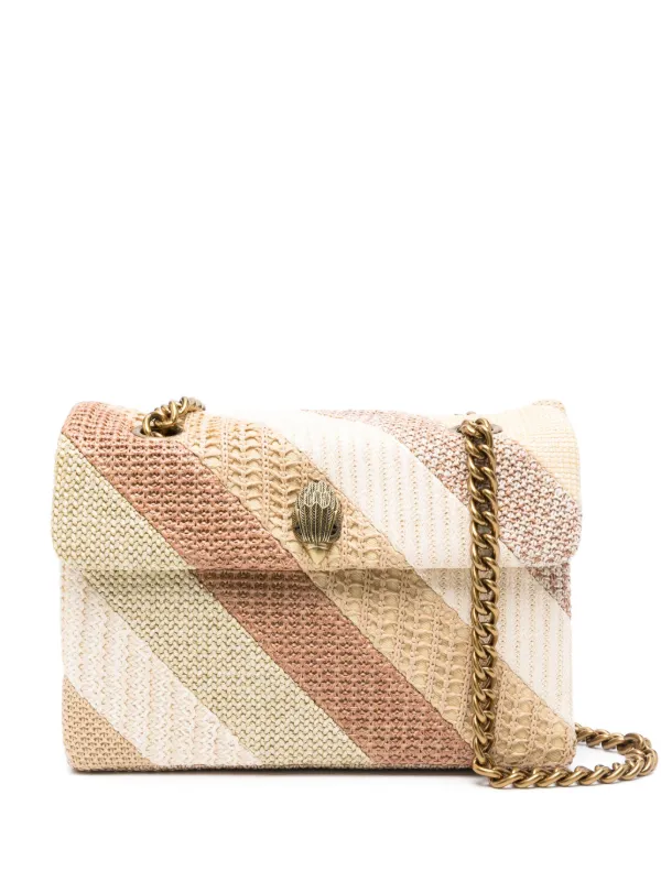 kurt geiger kensington stripe bag