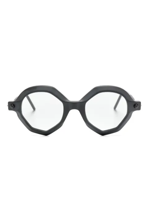 Kuboraum P18 geometric-frame sunglasses