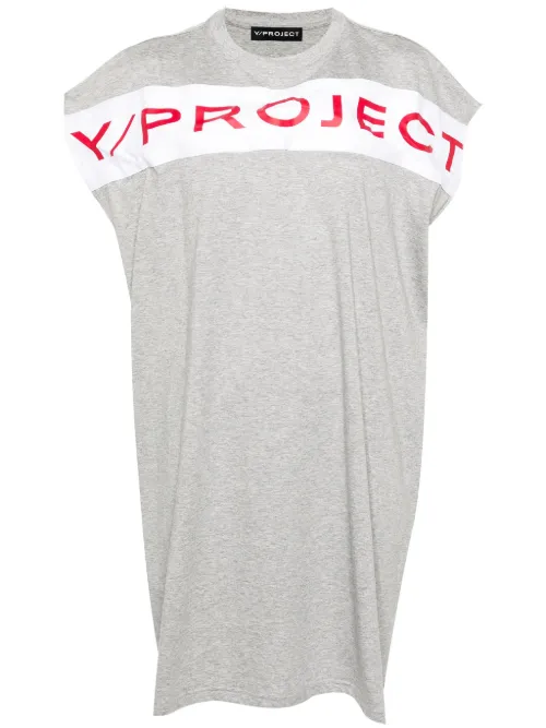 Robe en coton à logo imprimé - Y/Project - Modalova