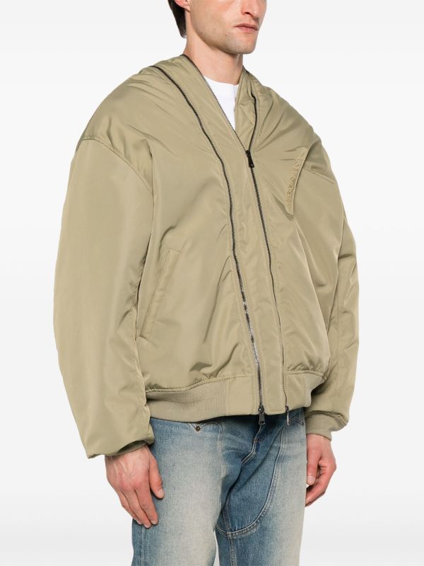 Y/Project double-zip Asymmetric Bomber Jacket - Farfetch