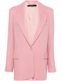 Federica Tosi peak-lapels single-breasted blazer - Pink