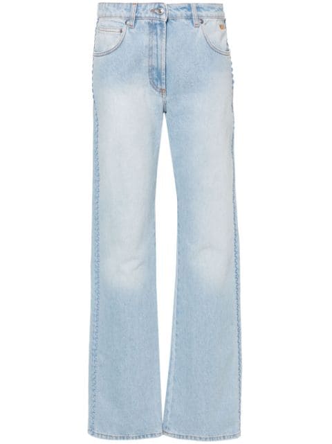 MSGM mid-rise straight jeans