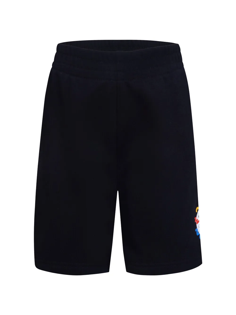 Converse Squiggle Patch Cotton Shorts Set In Multi