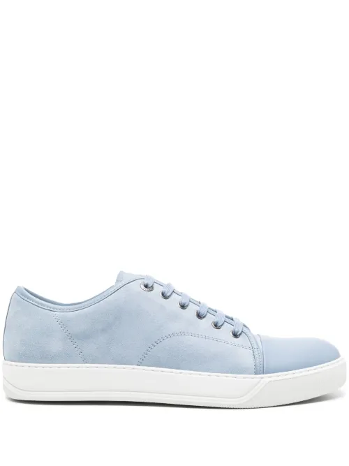 Lanvin baskets DBB1 en daim - Bleu - Lanvin - Modalova