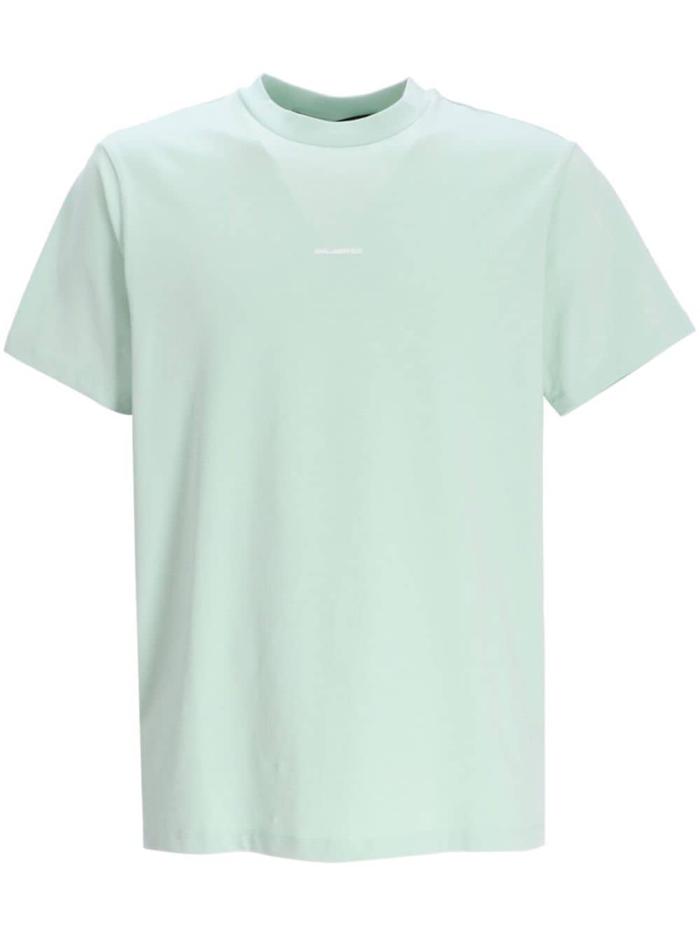 Karl Lagerfeld Logo-print Stretch-cotton T-shirt In Green