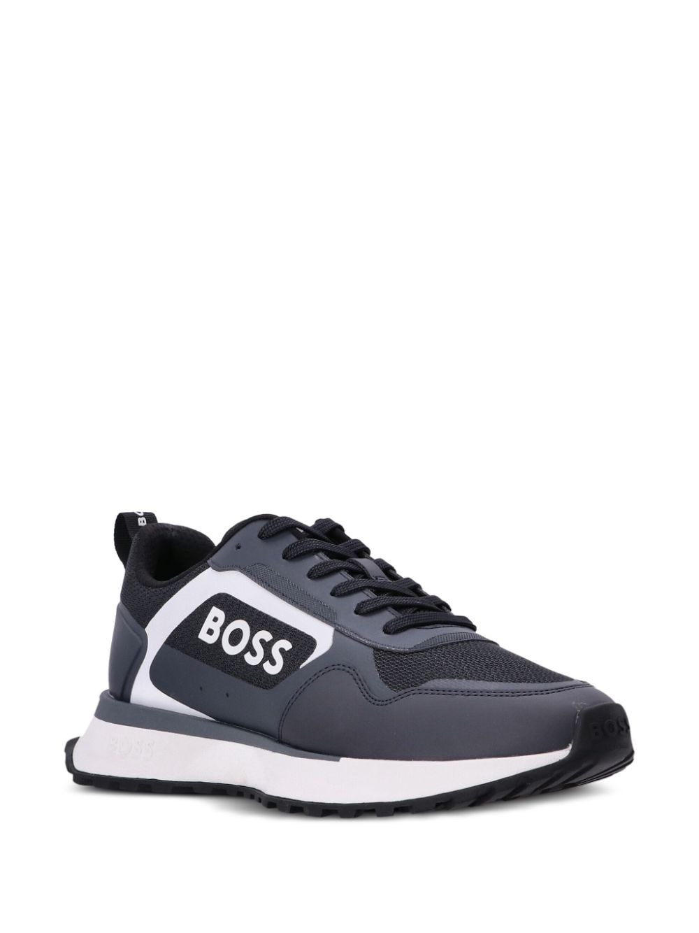 BOSS Sneakers met logoprint - Blauw