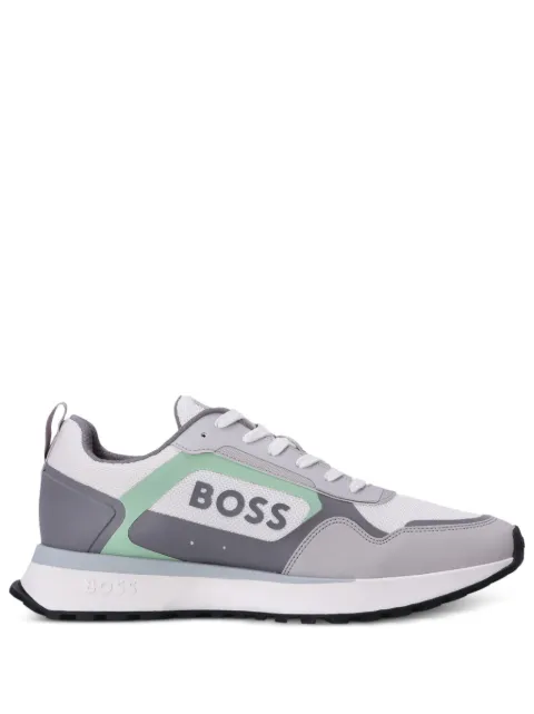 BOSS tenis de malla con logo estampado