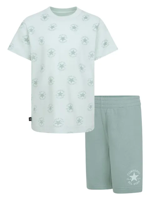 Converse Kids logo-print shorts set
