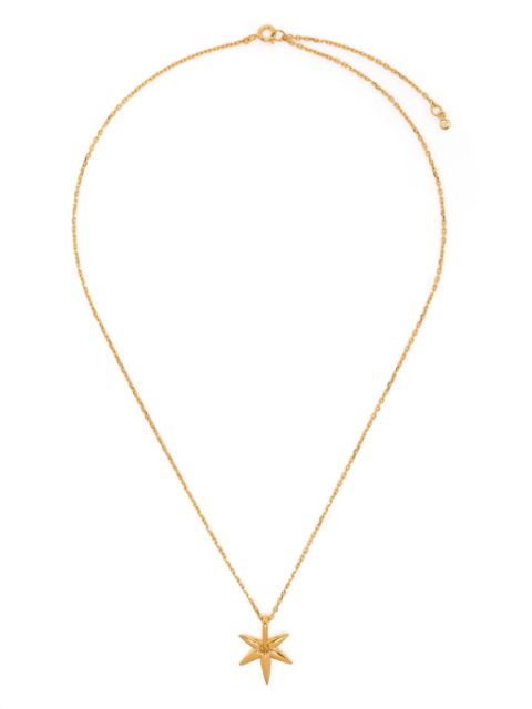 Dinny Hall collar con dije Sunbeam en oro vermeil de 22kt