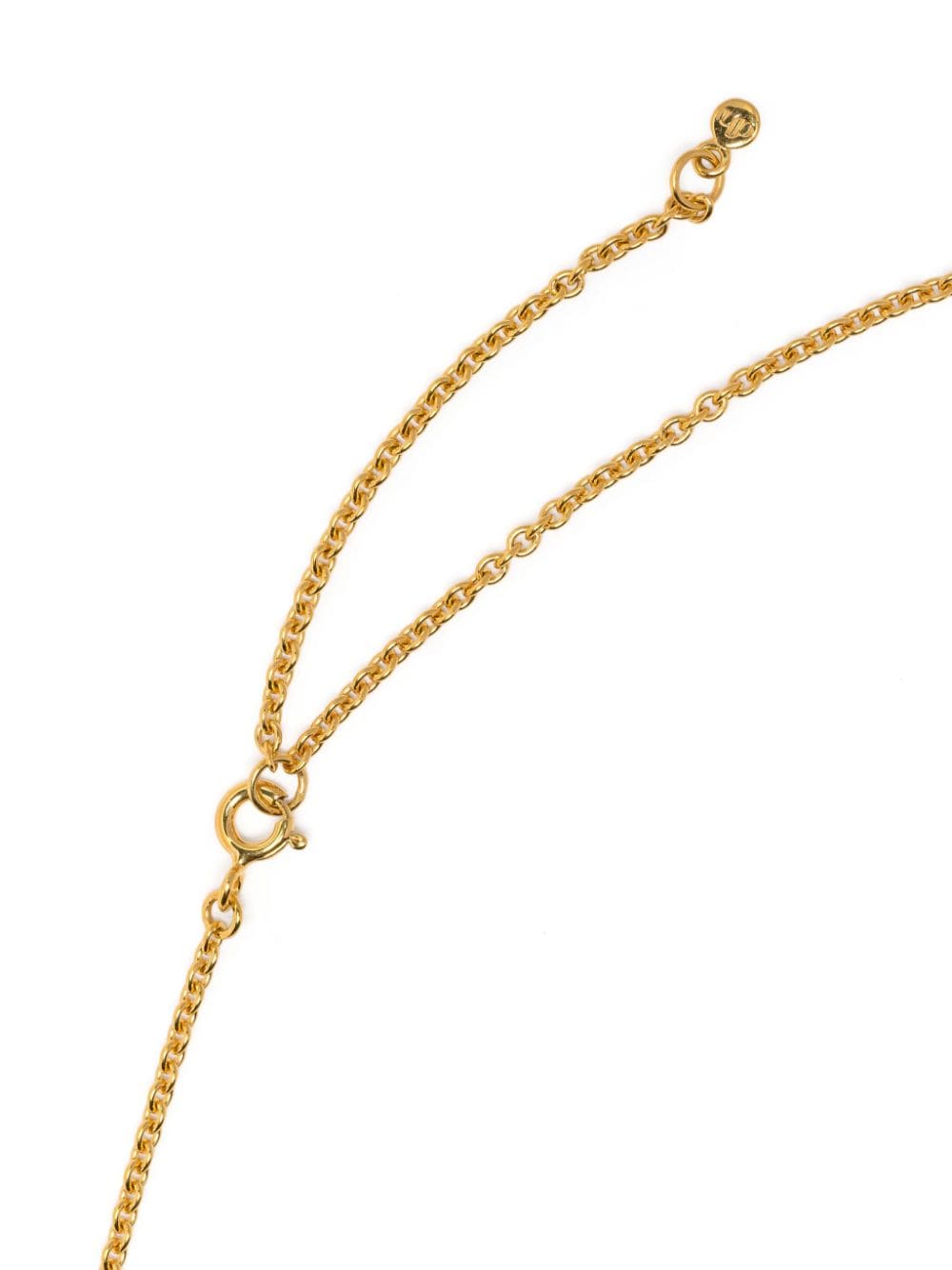 Shop Dinny Hall Sunbeam Cluster Charm Necklace In Gold