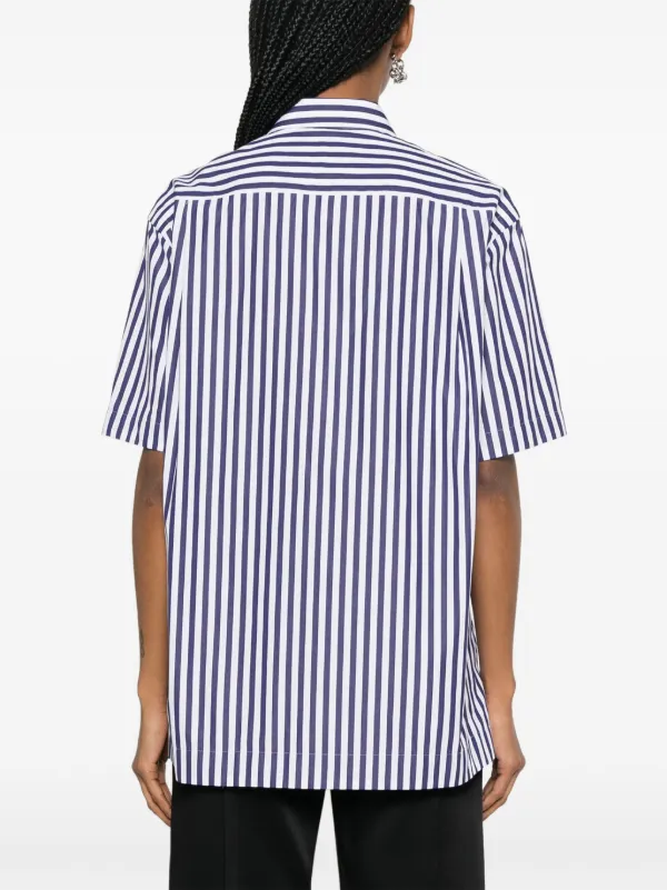 Sacai x Thomas Mason シャツ | ブルー | FARFETCH JP