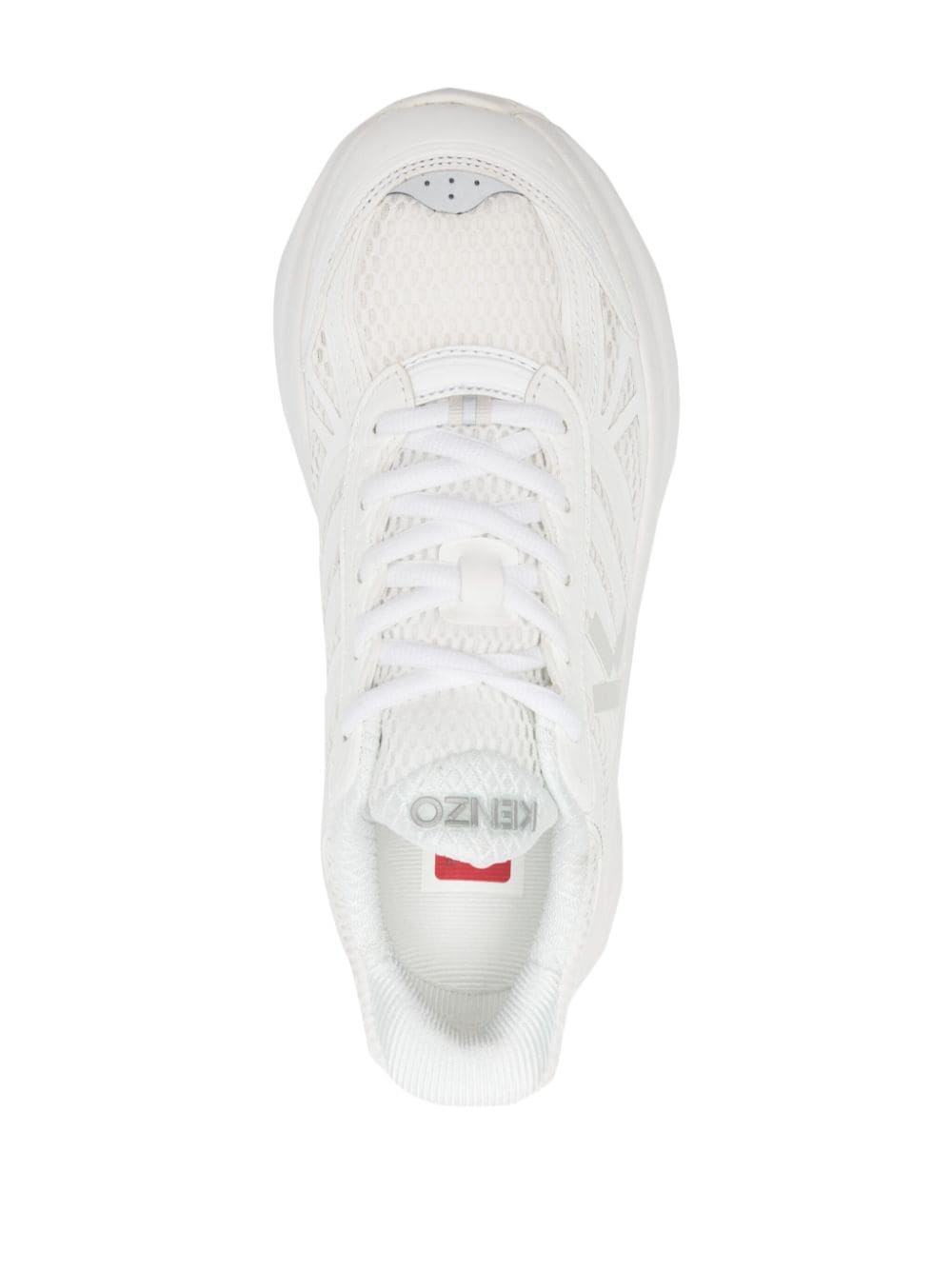 Shop Kenzo Pace Low-top Sneakers In White