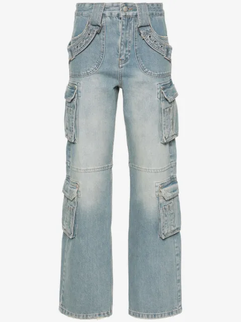 MISBHV Harness low-rise cargo jeans
