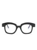 Kuboraum Maske K40 geometric-frame glasses - Black