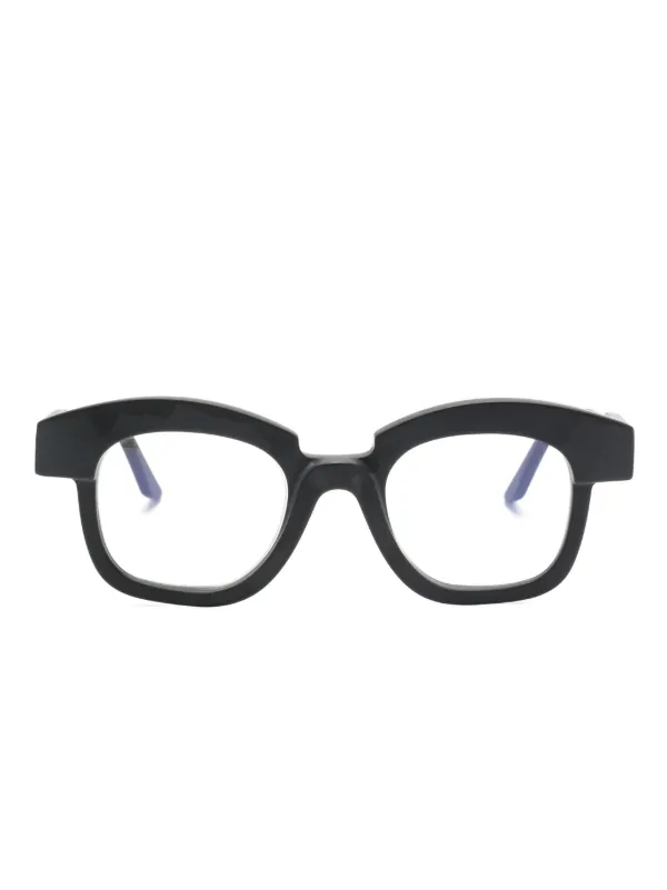 Kuboraum Maske K40 ジオメトリック眼鏡フレーム | ブラック | FARFETCH JP