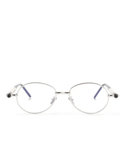 Kuboraum P72 round-frame glasses