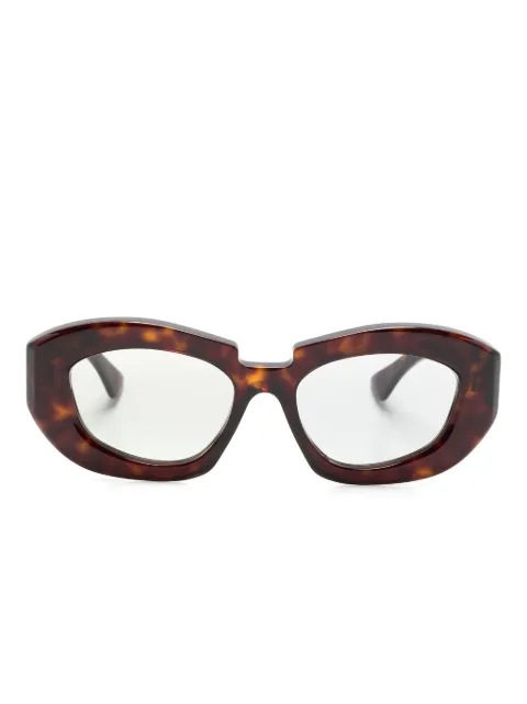 Kuboraum X23 geometric-frame sunglasses
