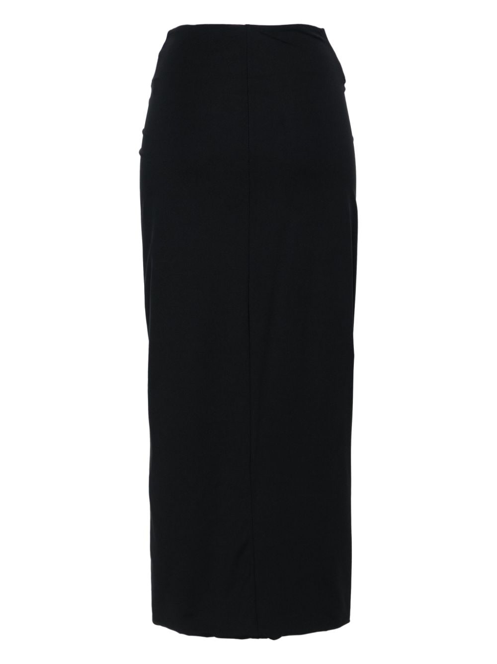 Federica Tosi high-waist midi pencil skirt - Zwart