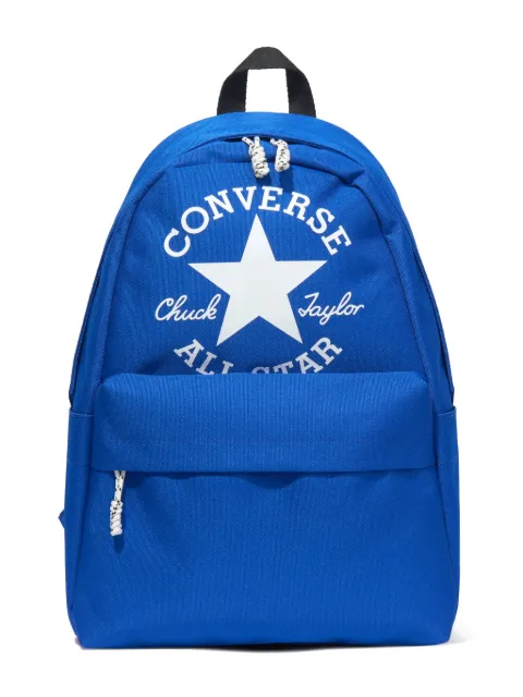 Converse Kids شنطة ظهر بنسيج مضلع وطبعة شعار الماركة
