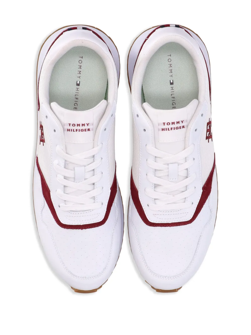 Tommy Hilfiger Runner logo-embroidered sneakers White