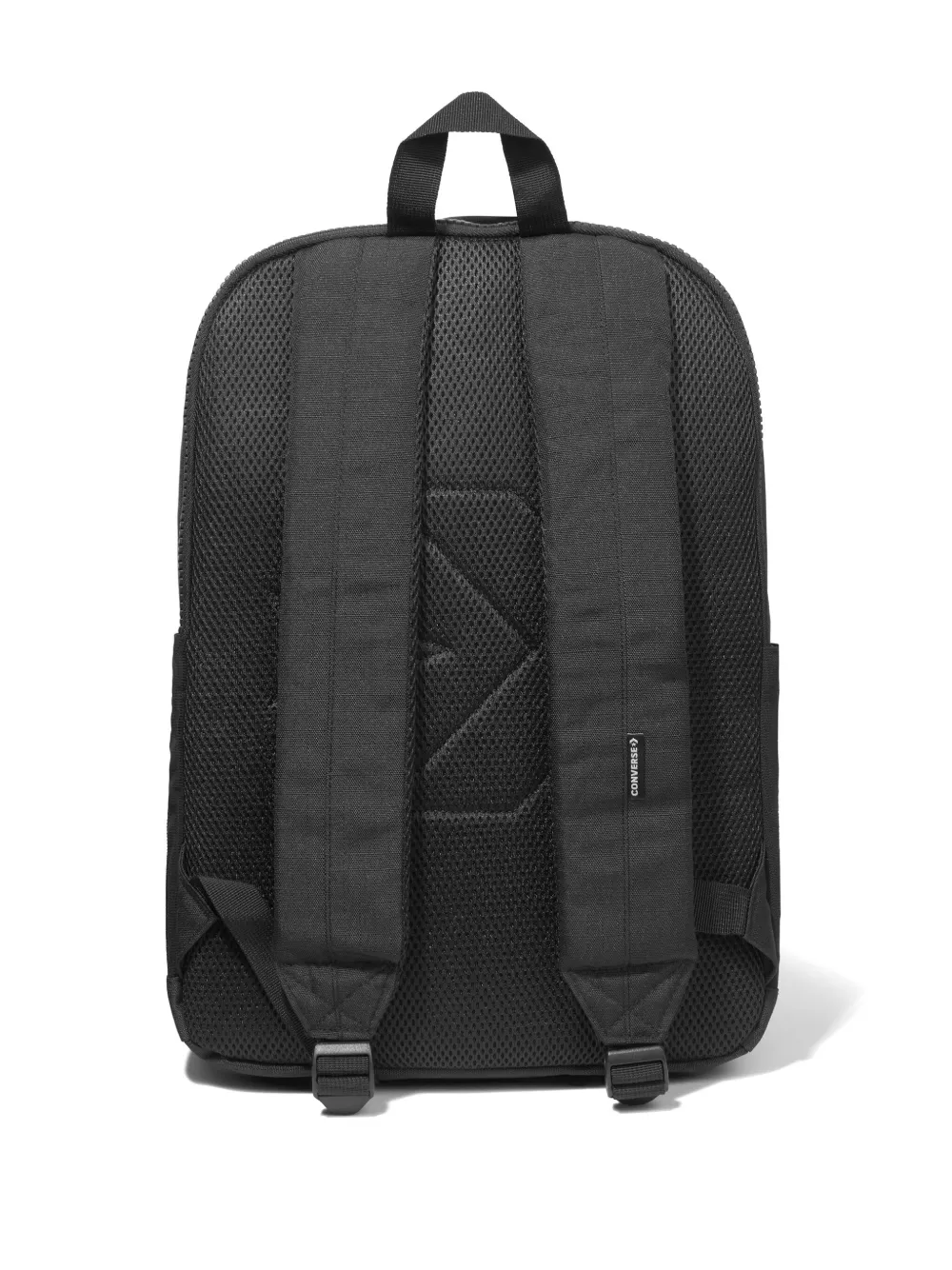 Converse Logo-print Zip-up Backpack In Black