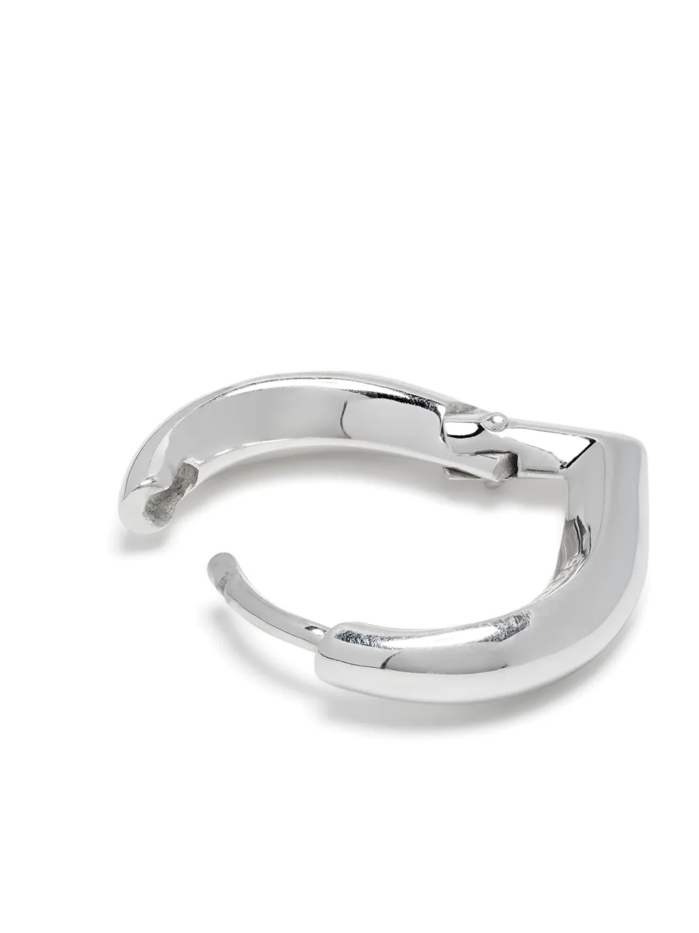 Shop Dinny Hall Small Sunbeam Hoop Earrings In Silver