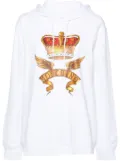 Moschino logo-print hoodie - White