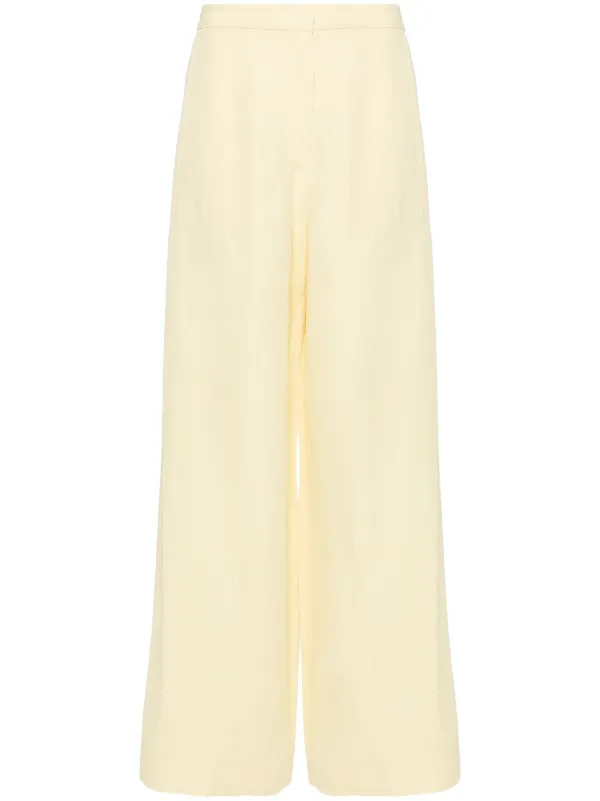 FABIANA FILIPPI 25SS パンツ イエロー系 Fabiana Filippi ストレートパンツ | イエロー | FARFETCH JP