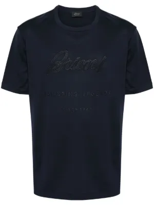 VIP【関税送料無料】希少 Brioni Cotton T-shirt Brioni T-Shirts & Vests for Men - Shop Now on FARFETCH