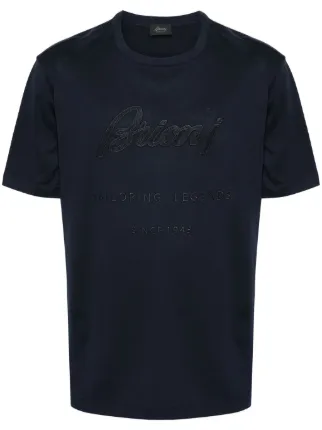 Tシャツ・カットソー Brioni Logo patch t-shirt 23146471_53314570_322.jpg