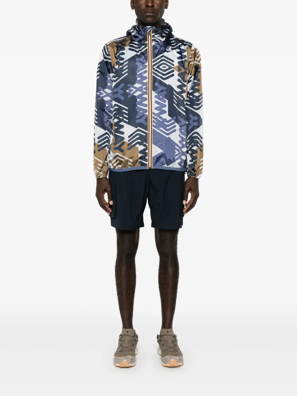K-Way Bastyel cargo shorts - Blauw
