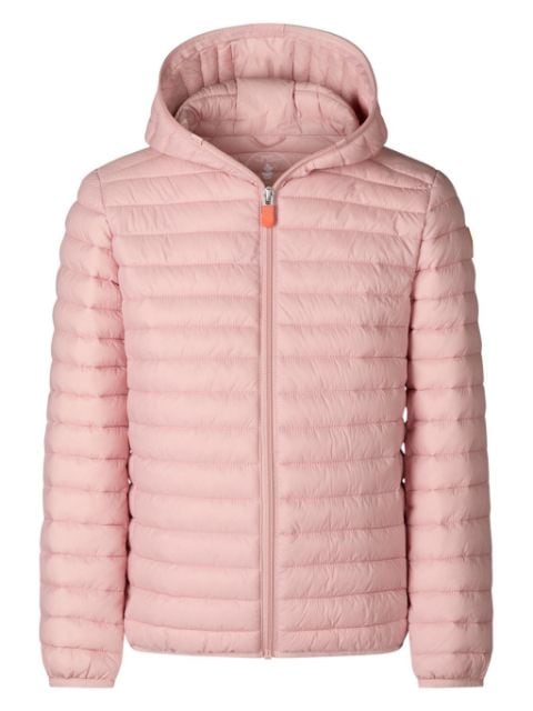 Save The Duck Kids hooded quilted jacket